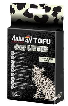 AnimAll Тофу класік наповнювач туалетів для кішок, 2.6 кг, 6 л