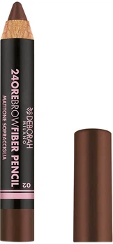 Олівець для брів Deborah 24Ore Brow Fiber Pencil 02 Light Brown 0.1 г (8009518160635)