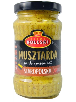 Горчица Старопольская Roleski легко острая Musztarda Staropolska 175 г
