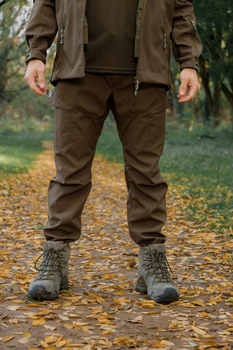 Тактичні штани SMILO cargo Softshell OLIVE, S, Softshell