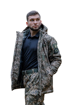 Зимова куртка SMILO softshell pixel, S, Softshell