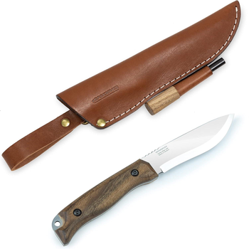 Компактный охотничий Нож из Углеродной Стали HK1 CSHF BPS Knives - Нож для рыбалки, охоты, походов
