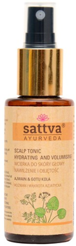 Зміцнювальний лосьйон для шкіри голови Sattva Ayurveda Scalp Tonic зволоження та об'єм аджван і азіатська гірчиця 100 мл (5903794186323)