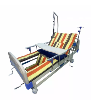 Механическая медицинская функциональная кровать с туалетом MED1-H05 стандартная
