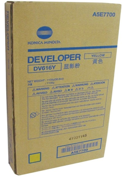 Девелопер Konica Minolta DV-616 Yellow (A5E7700)