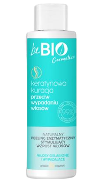 Peeling BeBio Ewa Chodakowska naturalny enzymatyczny stymulujący wzrost włosów 100 ml (5908233663151)