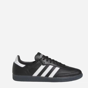 Sneakersy męskie skórzane adidas FA Samba ID7339 42.5 (8.5UK) 27 cm Czarne (4066754034551)