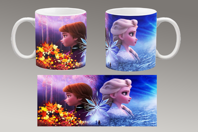 Чашка біла керамічна "Холодне Серце" Frozen 34 Aurora