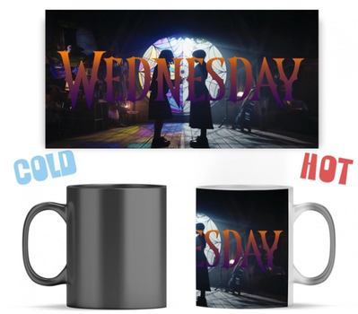 Чашка Хамелеон Венздей Wednesday 11 Aurora