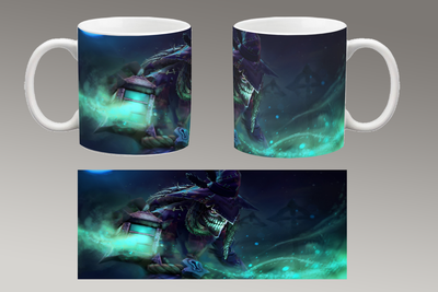 Чашка біла керамічна "DOTA 2" Дота 2 Aurora 40