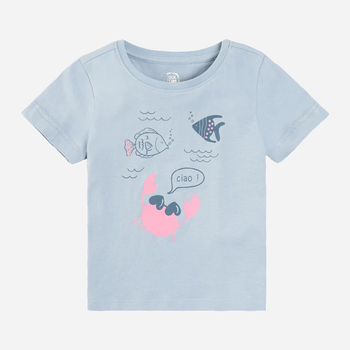 Koszulka dziecięca dla dziewczynki Cool Club CCG2411996 98 cm Niebieska (5903977231130)
