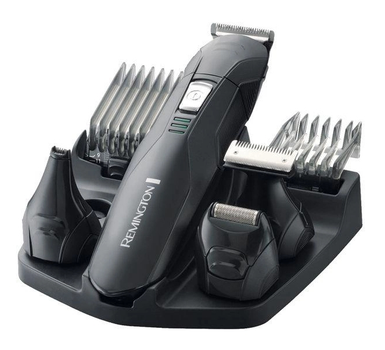 Універсальний тример Remington PG6030 Grooming Kit 6 насадок / до 40 хв роботи Чорний