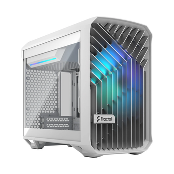 Корпус для компьютера Minitower Fractal Design Torrent Nano White RGB TG Clear Tint без блока питания (FD-C-TOR1N-05)
