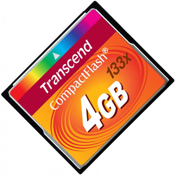 Карта пам'яті Compact Flash Transcend TS4GCF133 133x 4ГБ