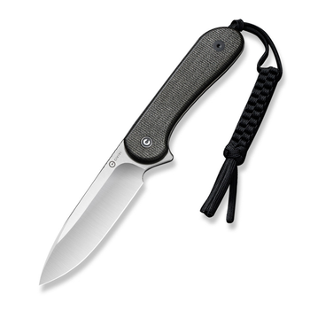 Ніж класичний Civivi Fixed Blade Elementum Black C2105B