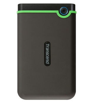 Портативный жесткий диск Transcend StoreJet 2TB 25M3 / USB 3.1 Серый (TS2TSJ25M3S)