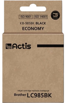 Картридж Actis для Brother LC985BK Standard 28.5 мл Black (KB-985Bk)