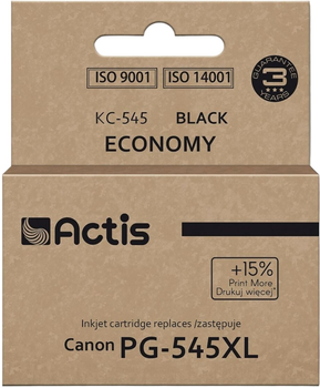 Tusz Actis do Canon PG-545XL Supreme 15 ml Black (5901443121213)