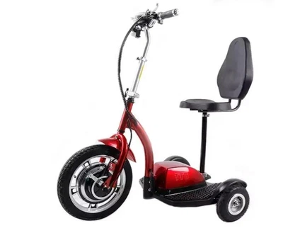 Электросамокат литий-ионный с сиденьем (сидение – спинка) TTG SM T06-1 36V350W 12AH Красный