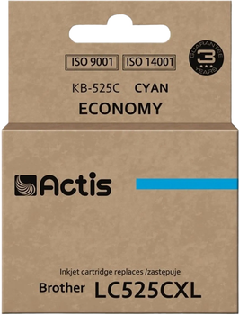 Tusz Actis do Brother LC525C Standard 15 ml Cyan (KB-525C)