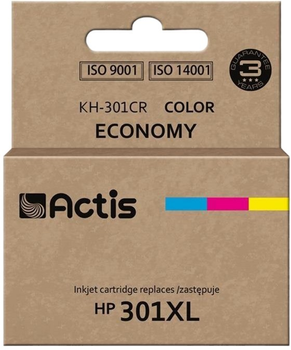 Картридж Actis для HP 301XL CH564EE Standard 21 мл Cyan/Magenta/Yellow (KH-301CR)