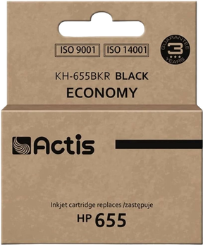 Картридж Actis для HP 655 CZ109AE Standard 20 мл Black (KH-655BKR)