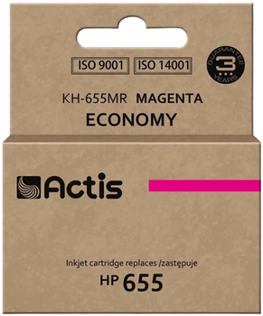 Картридж Actis для HP 655 CZ111AE Standard 12 мл Magenta (KH-655MR)