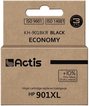 Картридж Actis для HP 901XL CC654AE Standard 20 мл Black (KH-901BKR)