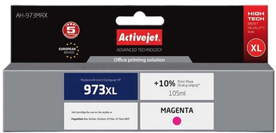 Tusz Activejet do HP 973XL F6T82AEb Premium 105 ml Magenta (AH-973MRX)