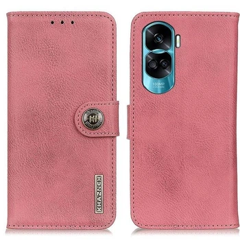 Чохол-книжка із застібкою KHAZNEH Wallet Cover для Honor 90 Lite - Pink
