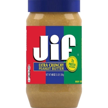 Арахісова паста масло Jif Extra Crunchy 1.36 кг