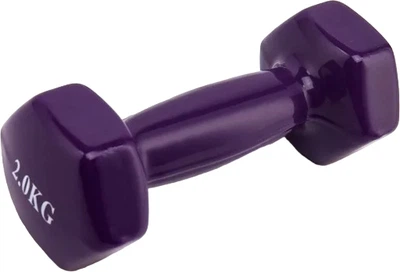 Гантель для фитнеса IVN 2 кг Фиолетовая (Z-2,0-V)