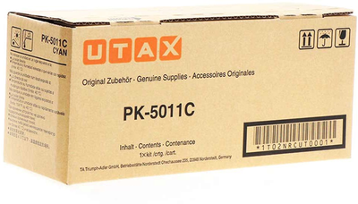 Тонер-картридж Utax PK-5011C Cyan (1T02NRCUT0)