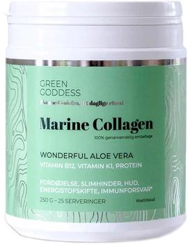 Дієтична добавка Green Goddess Marine Collagen Wonderful Aloe Vera 250 г (5745000770038)