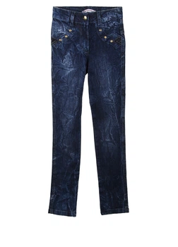 Джинсы для девочки Flamingo 128 см (YDB-2803-Blue)