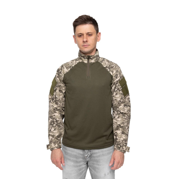 UBACS Тактична сорочка піксель, Бойова сорочка для військових,Армійська кофта убакс ЗСУ 50 розмір