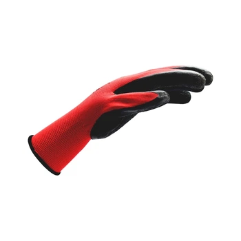 Перчатки захисні WURTH RED LATEX GRIP з латексним покриттям 9 Червоно-чорні (0899408209)