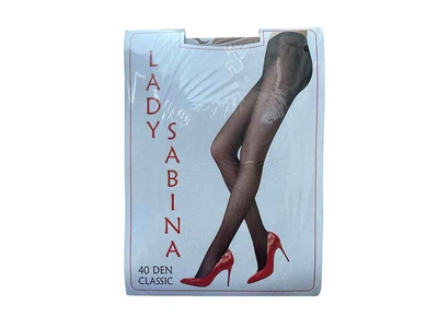 Колготи LADY SABINA Antracite 3 капронові "CLASSIC" 40DEN