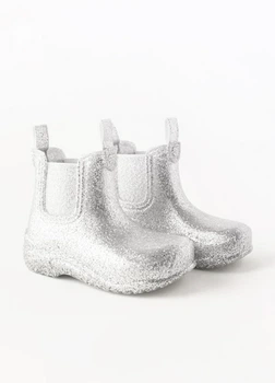 Гумові Черевики Zara 23 Срібний (ZLK-6001-330-Silver)