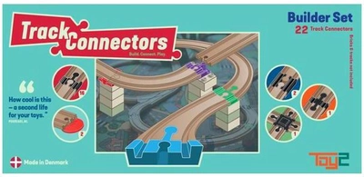 Базові з'єднувачі та перехрестя Toy2 Track Connectors Builder 22 шт (5745000329021)