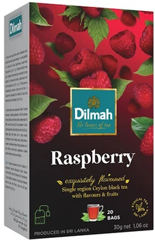 Чай Dilmah Черный Малина 20 шт х 1.5 г (9312631142211)