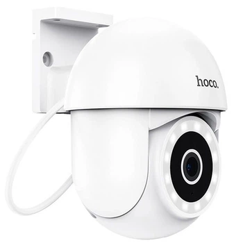 Камера відеоспостереження HOCO D2 outdoor PTZ HD Смарт Поворотна відео няня, дитячий монітор Білий