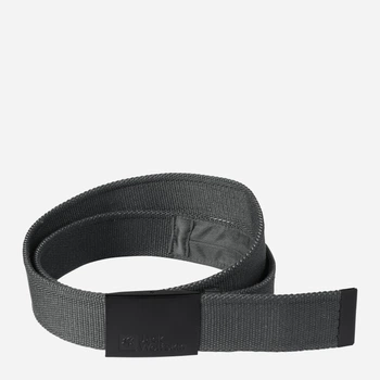 Ремень мужской тканевый Jack Wolfskin Hidden Belt 1912101-6320 95 см Темно-серый (4064993988314)