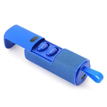 Bluetooth-колонка з наушниками TG807, з функцией speakerphone, радио, blue