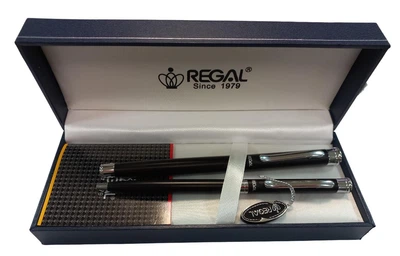 Набор шариковых ручек Regal R68008.L.BF в подарочном футляре L На два цвета (05040163)