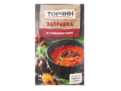 Заправка ТОРЧИН зі Сливовим пюре 220г дой-пак