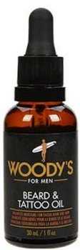 Олія для догляду за бородою, шкірою і татуажем Woody’s Beard & Tattoo Oil зволожуюча 30 мл (672153977883)