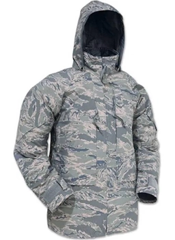 Куртка тактична парку армії США Valley Apparel APECS Gore-Tex водонепроникна розмір Large Regular Мультикам