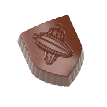 Форма для шоколада поликарбонатная Щит Chocolate World FD-12047 CW