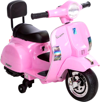 Електроскутер Azeno Electric Vespa PX150 6V Рожевий (5713570002057)